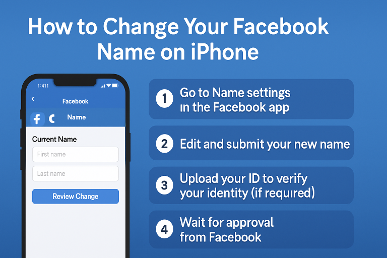 How to Change Your Facebook Name on iPhone (Step-by-Step Guide)