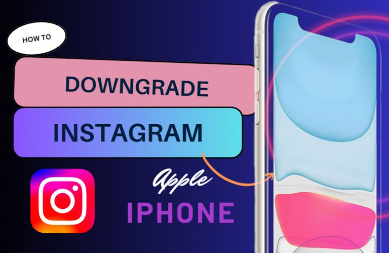 How to Downgrade Instagram on iPhone