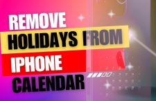 remove holidays from iphone calendar