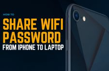 share wifi password from iphone to laptop tn