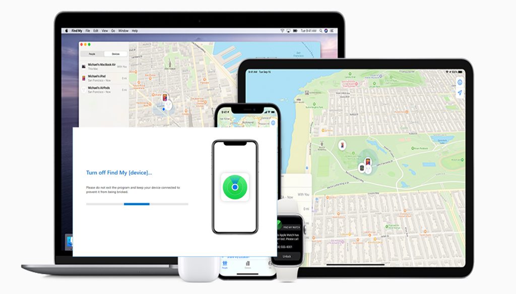 turn off find my iphone on laptop featured