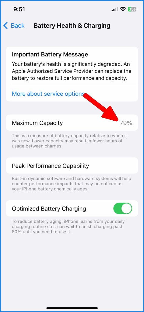 Fixing an iPhone 14 Battery That Won't Hold a Charge 5 iPhone 14 Battery Health