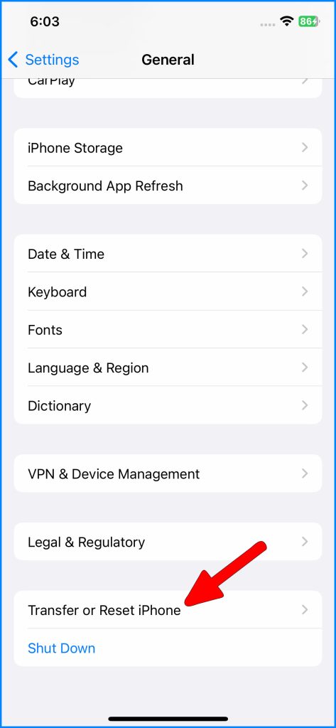 Comprehensive Guide to Fixing an Overheating iPhone 14 While Charging 2 Select Transfer or Reset iPhone