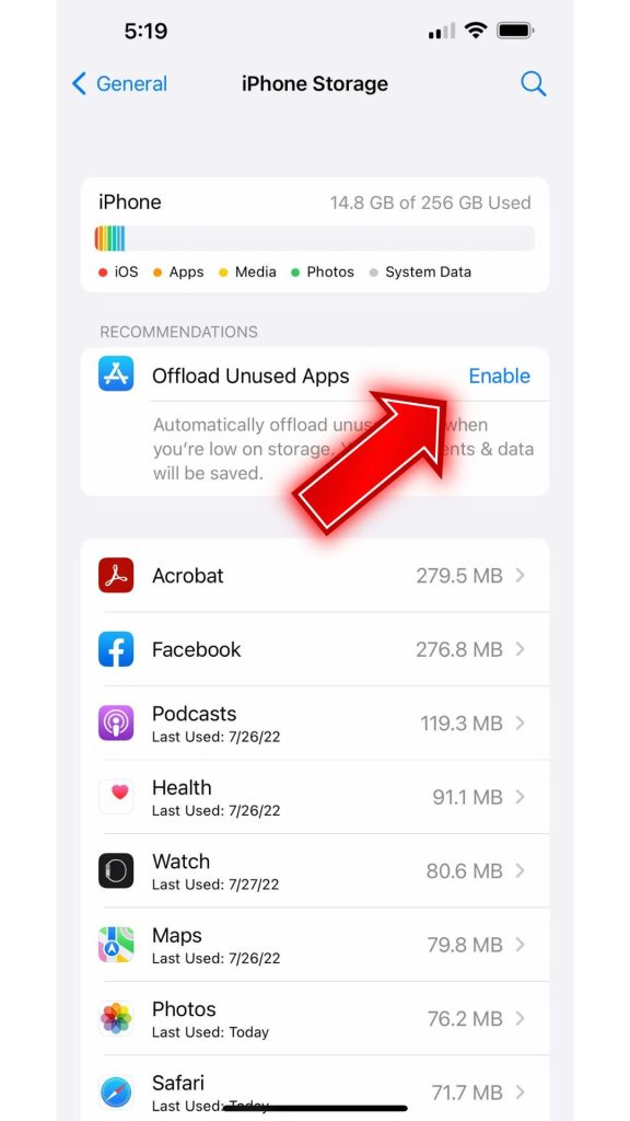Remove Unused Apps4