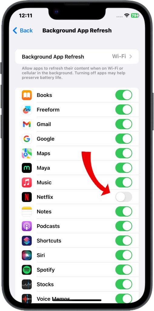 How to Resolve iPhone 14 Camera Freezing and Crashing 13 Turn off app switch