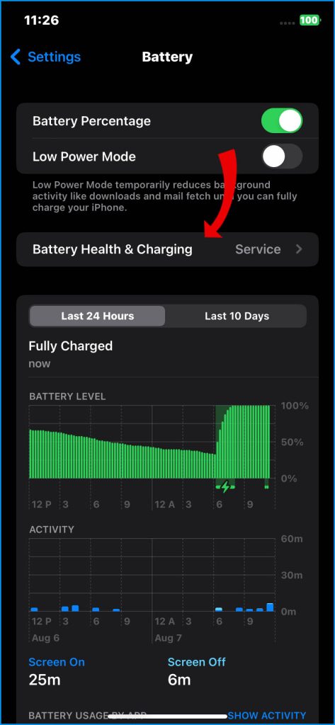 How to Fix iPhone 14 Battery Not Lasting Long 15 Tap Battery Health & Charging
