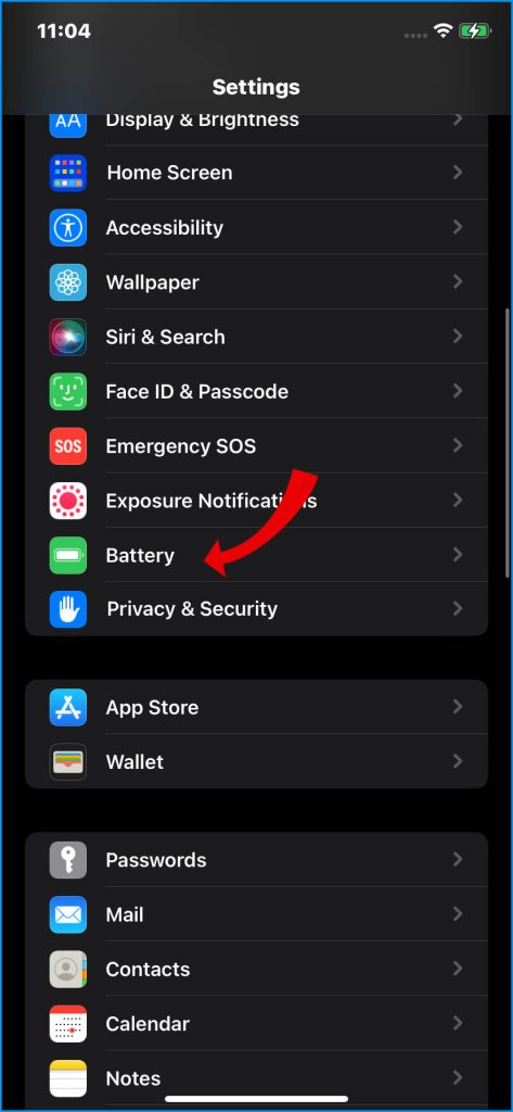 How to Fix iPhone 14 Battery Not Lasting Long 4 Tap Battery