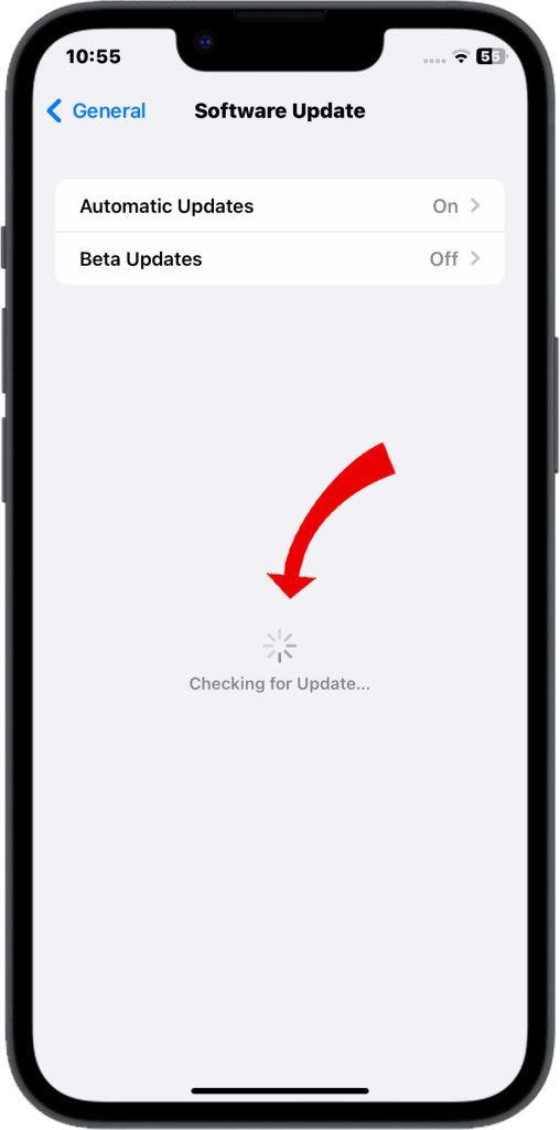 How to Troubleshoot iPhone 14 Display Backlight Issues 3 Check for Update