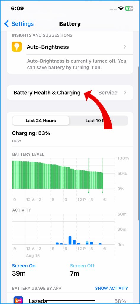 How to Troubleshoot iPhone 14 Battery Draining in Cold Weather 11 Tap Battery Health & Charging