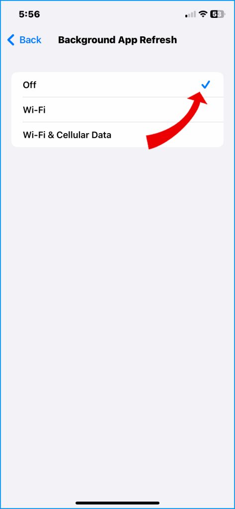 How to Troubleshoot iPhone 14 Battery Draining in Cold Weather 3 Turn off Background App Refresh