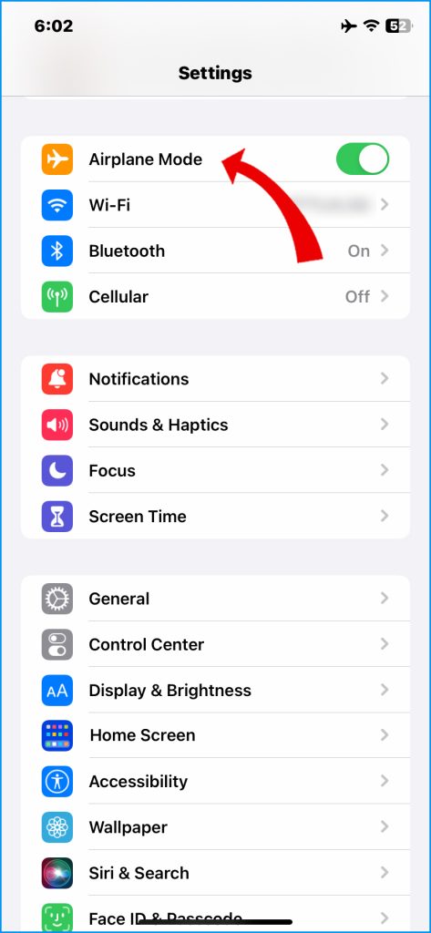 How to Troubleshoot iPhone 14 Battery Draining in Cold Weather 6 Enable Airplane Mode Settings