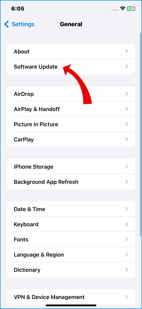 How to Troubleshoot iPhone 14 Battery Draining in Cold Weather 8 Tap Software Update