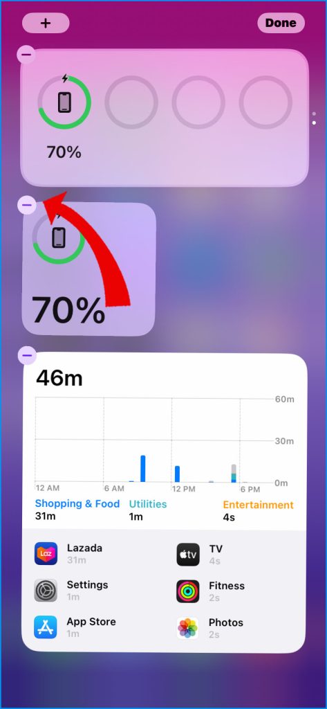 How to Fix iPhone 14 Battery Draining While Using Specific Apps 18 Tap the Minus sign