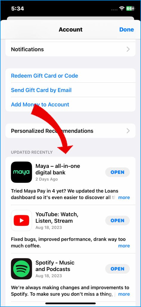 How to Fix iPhone 14 Battery Draining While Using Specific Apps 5 Manually Update Apps iphone 14