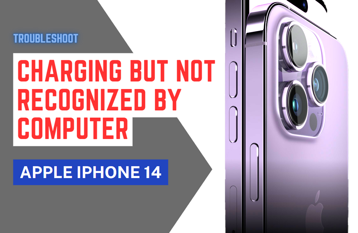 What to do when your iPhone 14 is Charging But Not Recognized by