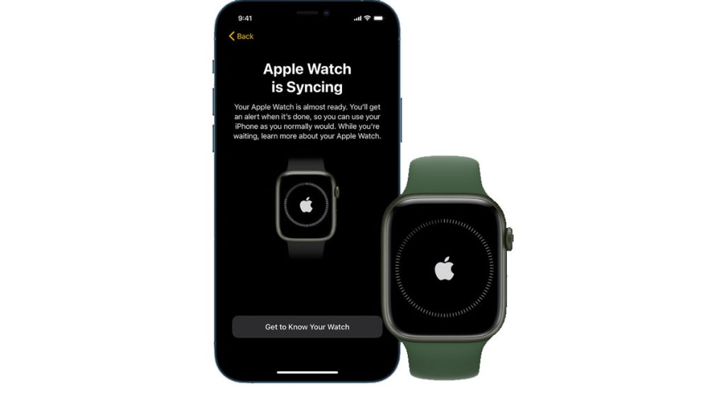 unpair and re-pair Apple Watch iPhone