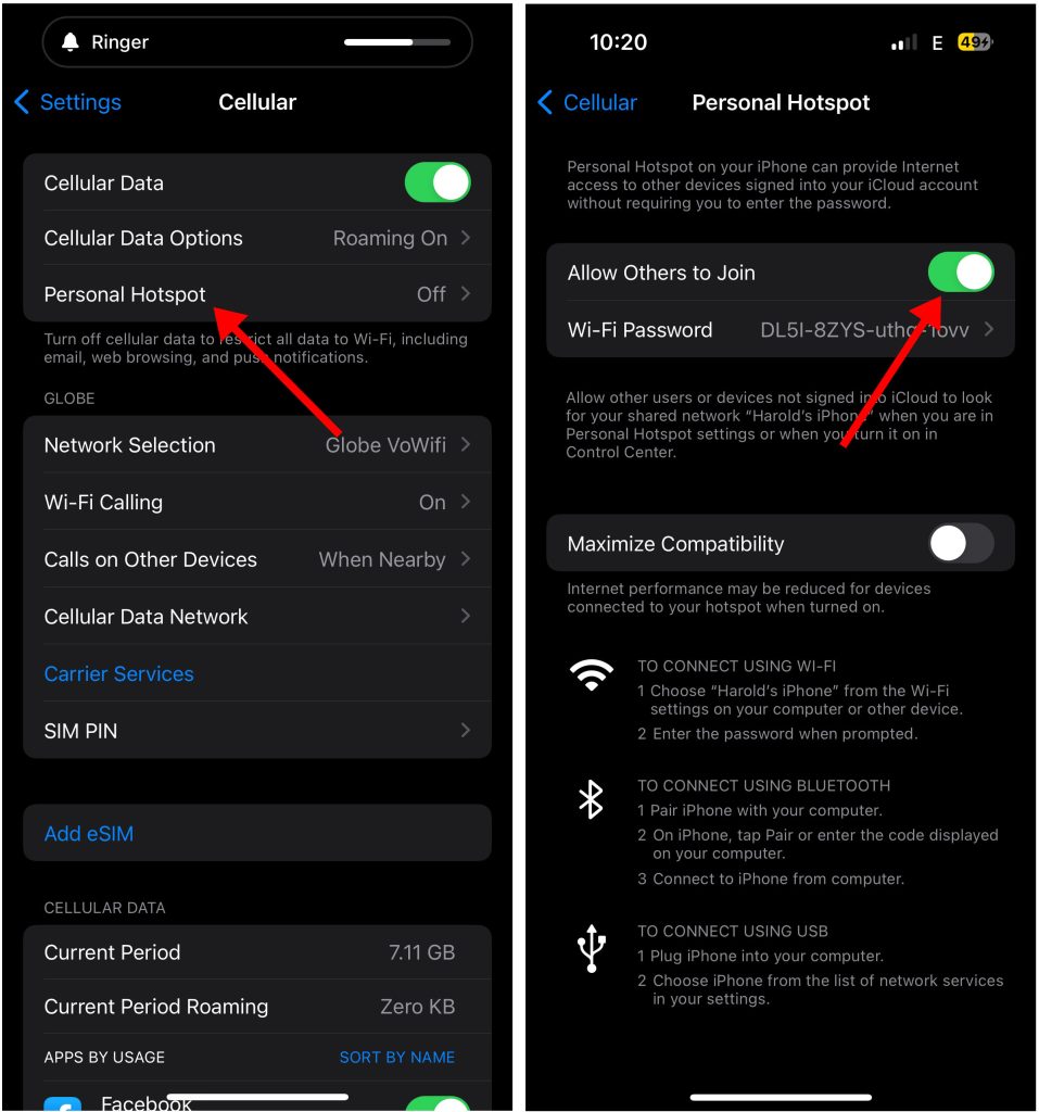 Can't Get Your iPhone Personal Hotspot Working? Here Are 15 Fixes To Try 2 Cant Get Your iPhone Personal Hotspot Working 2