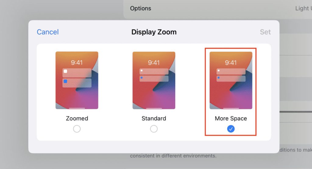 Fix iPad Pro Display Zoom Issues on iPadOS 17 1 1