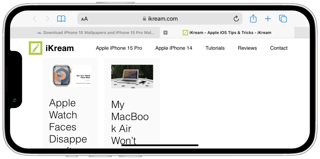 How to Lock and Unlock Screen Rotation on iPhone 13 4 Open the app you want to use and tilt your device sideways.
