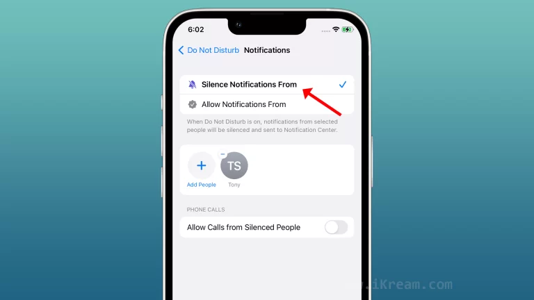 How to Turn on Do Not Disturb for a Specific Contact on iPhone X