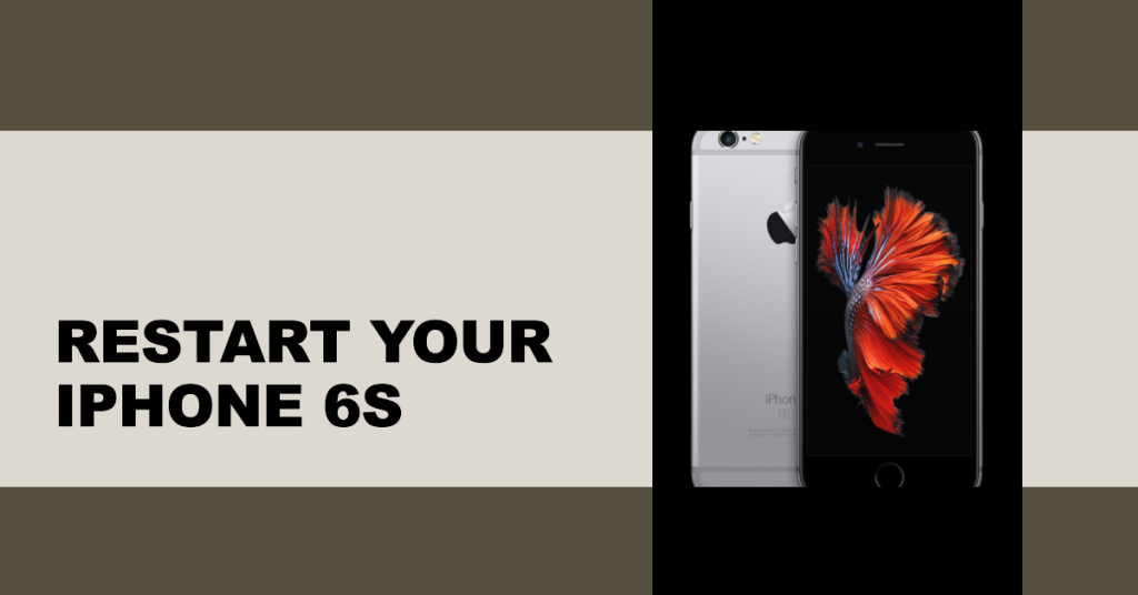 How to Update iPhone 6 to iOS 13 2 Restart Apple iPhone 6S