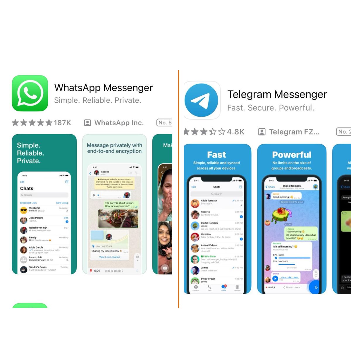 5 Ways to Hide Text Messages on iPhone 3 Messaging apps