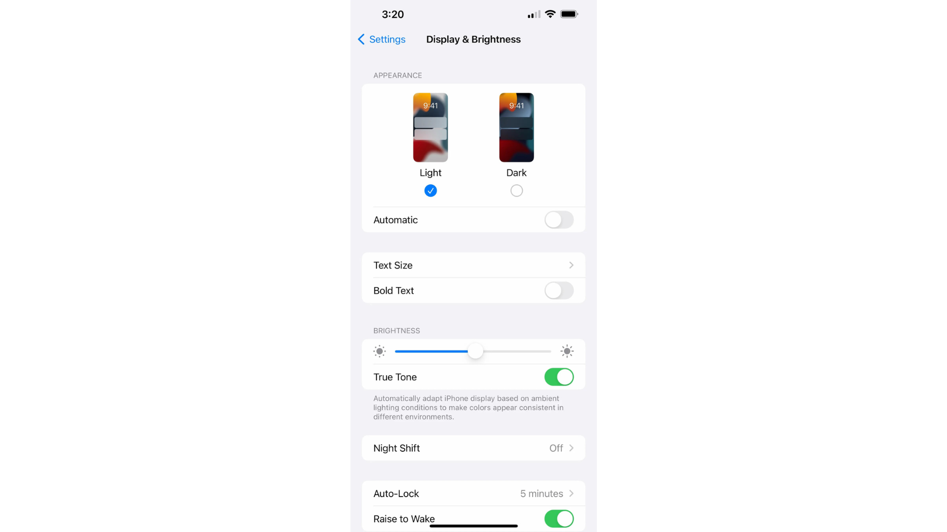 How to fix the iPhone 13 Brightness that keeps Dimming 3 Turn Off True Tone
