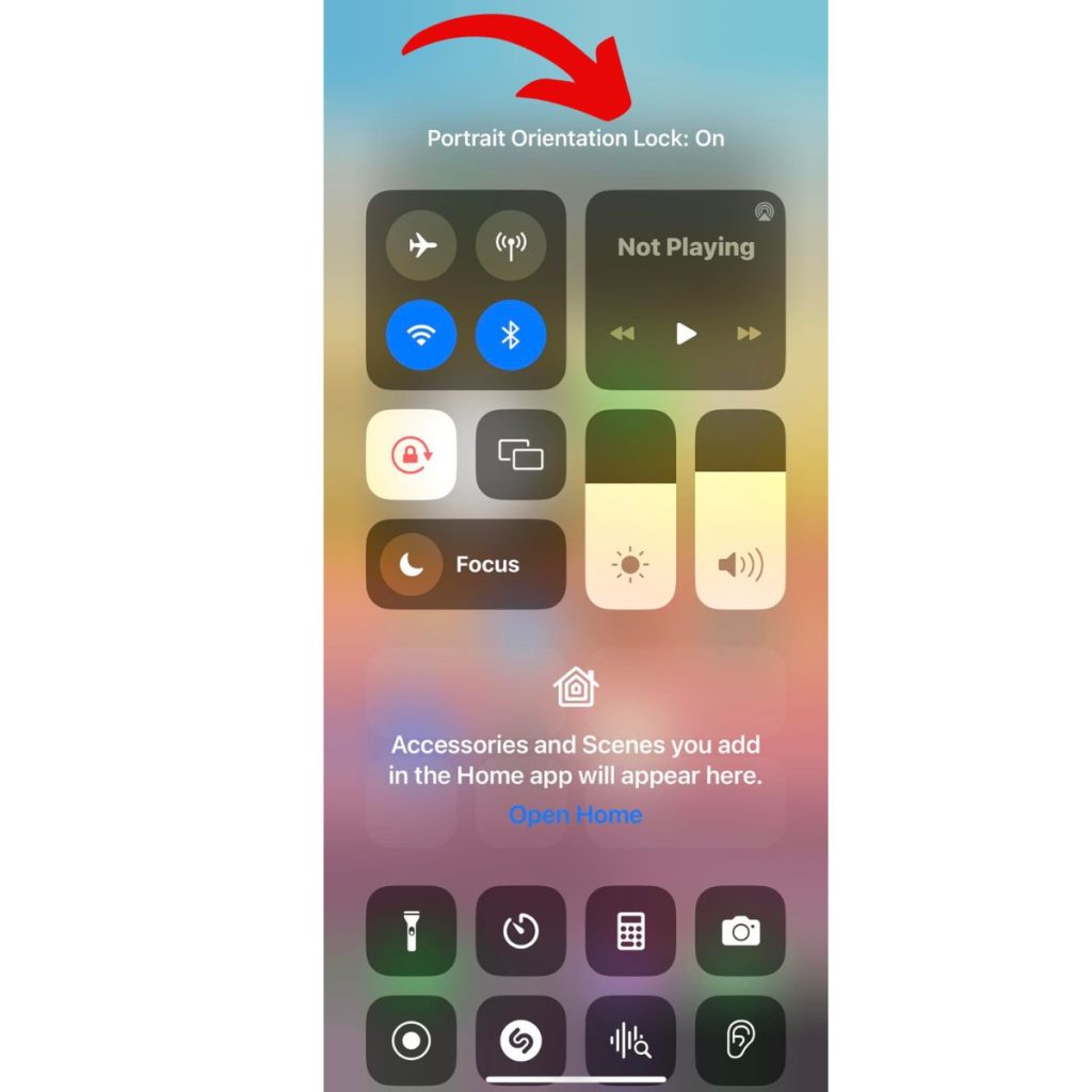 how to rotate screen on iphone 12