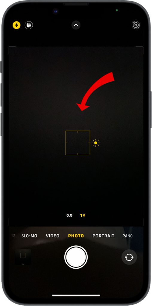 How to Troubleshoot iPhone 14 Blurry Photos and Videos 7 Tap to Set Focus