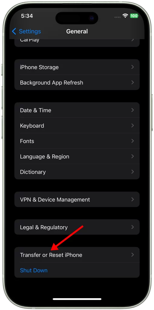 iPhone Calls Going Straight to Voicemail? Here's Why and How to Fix It 8 Tap Transfer or Reset iPhone