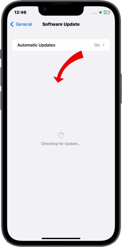 How to Resolve iPhone 14 Camera Unable to Scan QR Codes 10 Install update, if available