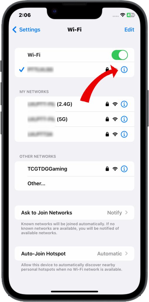How to Troubleshoot iPhone 14 Battery Draining While on Wi-Fi 13 Tap to view WiFi info