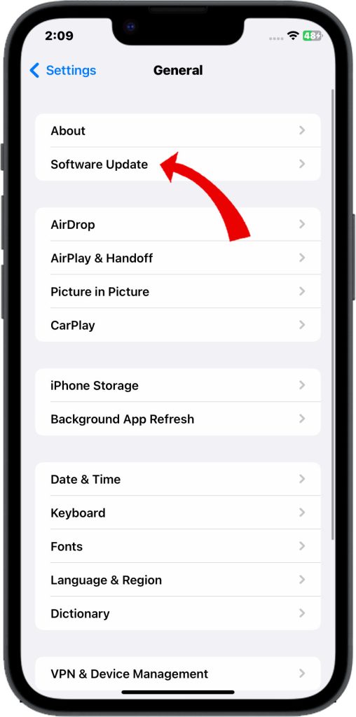 How to Troubleshoot iPhone 14 Battery Draining While on Wi-Fi 16 Tap Software Update