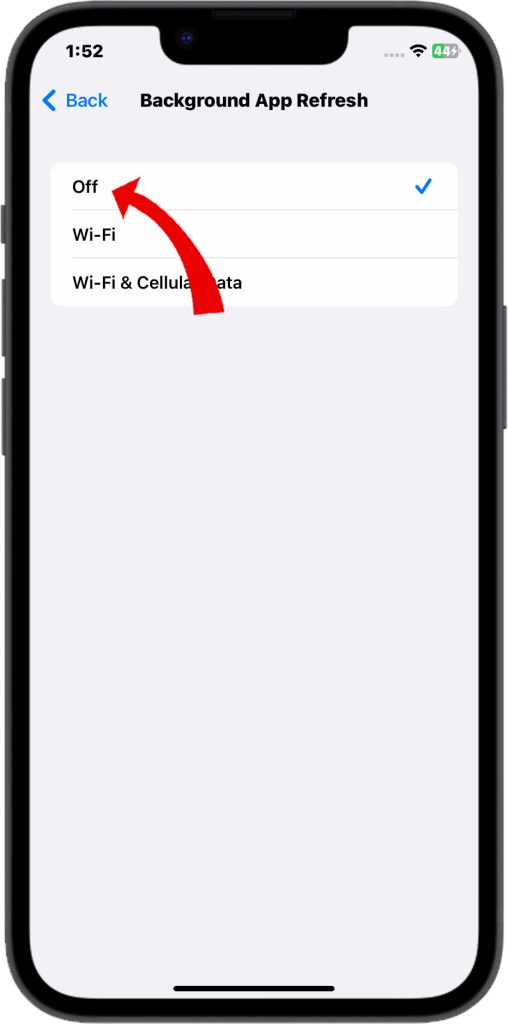 How to Troubleshoot iPhone 14 Battery Draining While on Wi-Fi 7 Select OFF