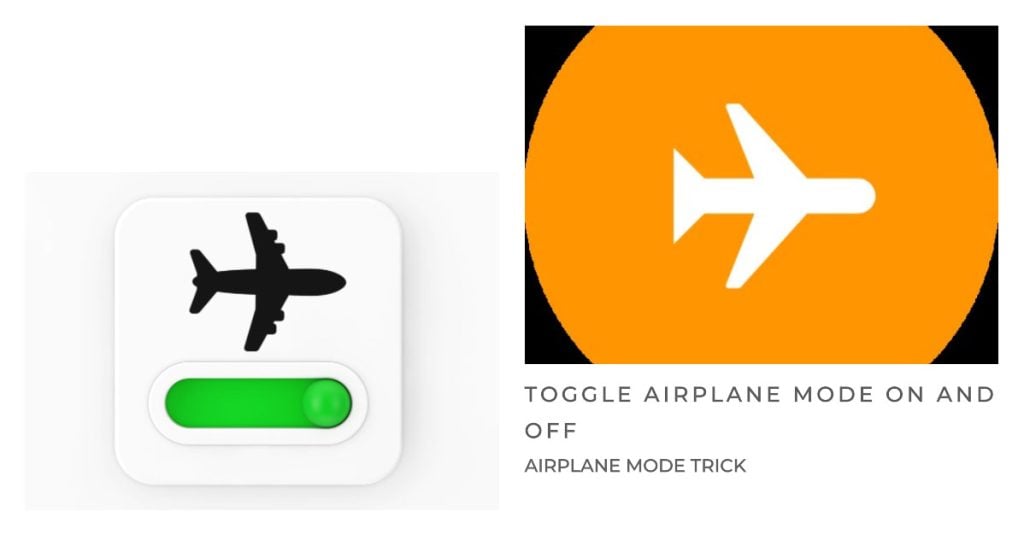 iPhone Airplane Mode trick