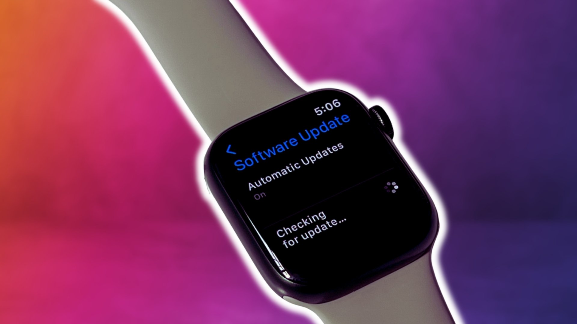 Update to the Latest watchOS Software