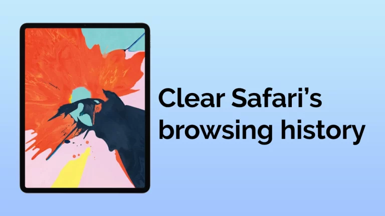 How to Clear Safari History and Website Data on iPhone 13