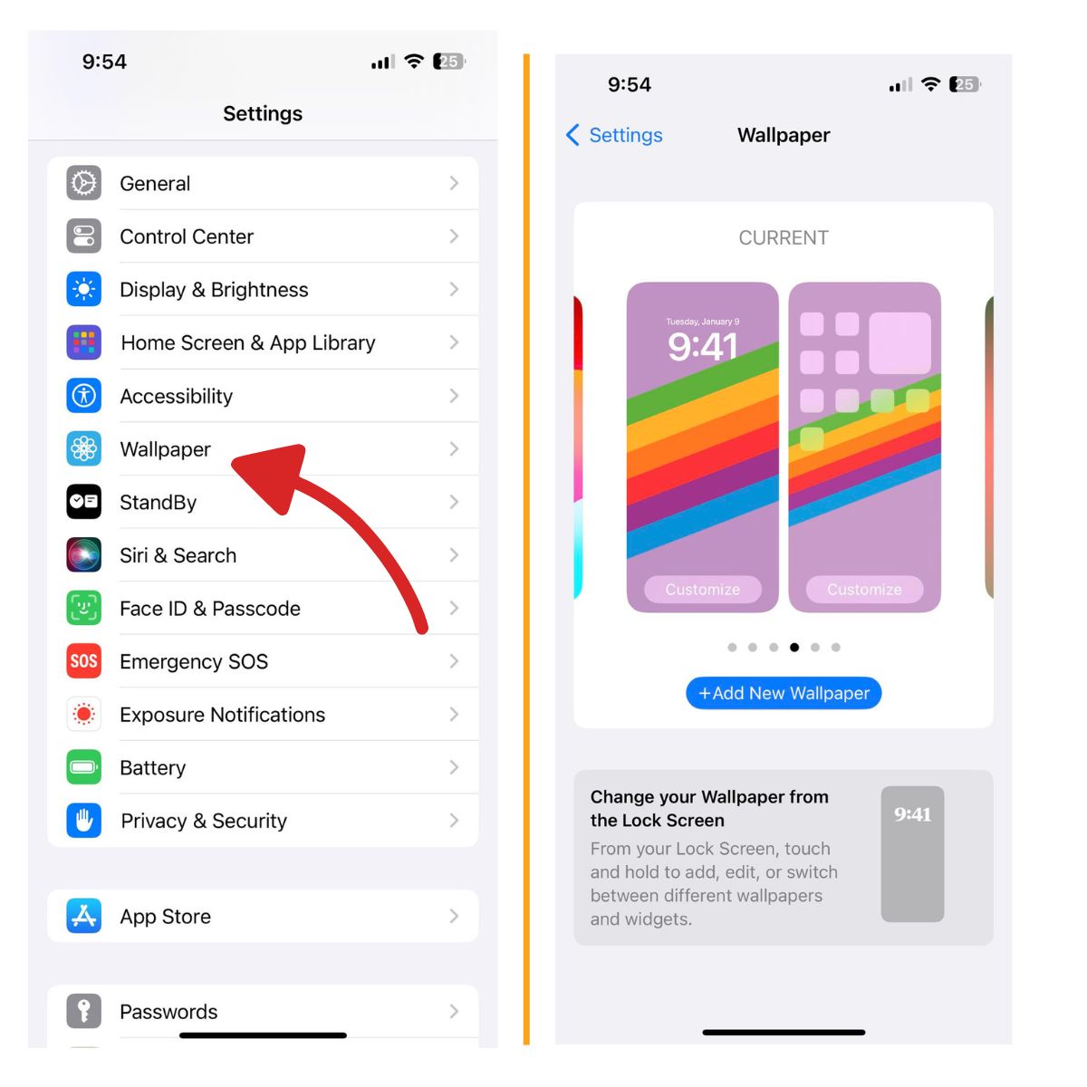 10 Easy Ways to Customize and Optimize Your iPhone 7 Home Screen (Rearrange app icons, add widgets + More) 1 Change wallpaper
