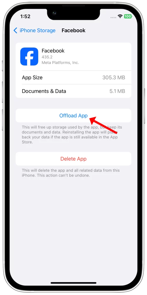 Facebook Not Working On iPhone 11? Here's The Fix 8 tap offload app