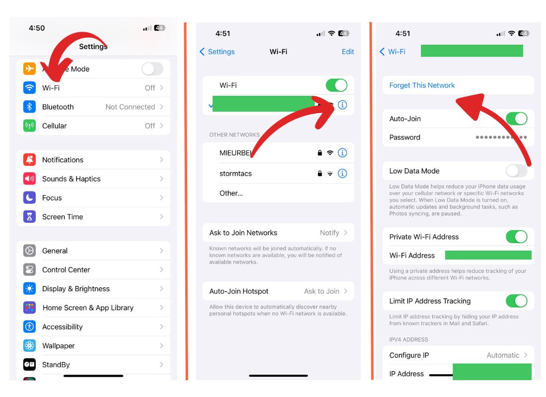 How to Fix iPhone 13 keeps disconnecting from WiFi Issue: Keep Your iPhone from Disconnecting 2 Forget This Network