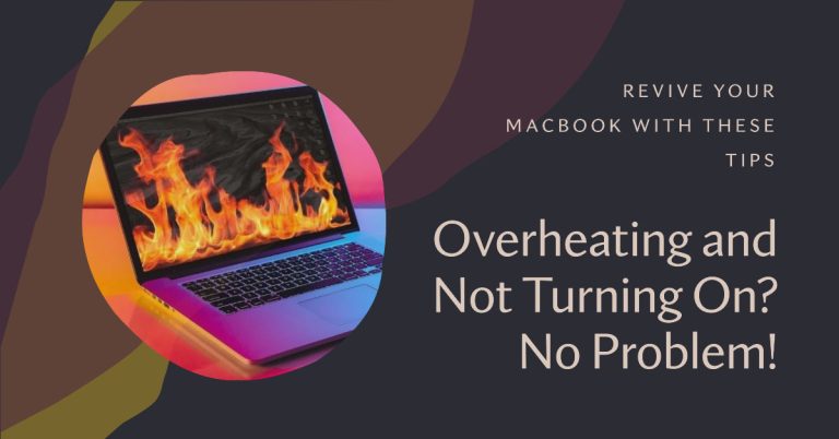 fix macbook overheating and not turning on