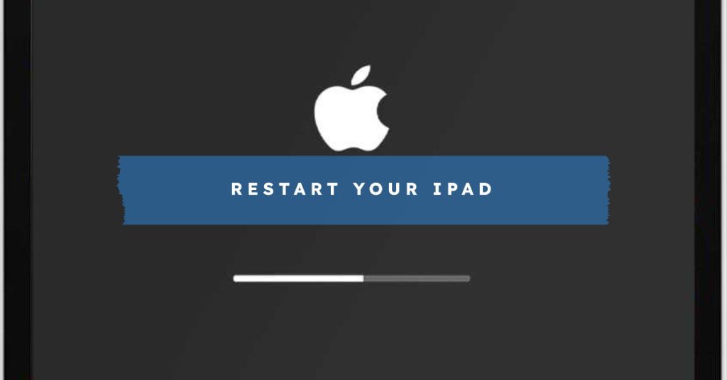 reboot iPad soft reset