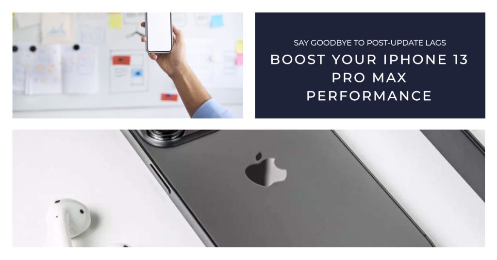 laggy performance issues on iPhone 13 Pro Max