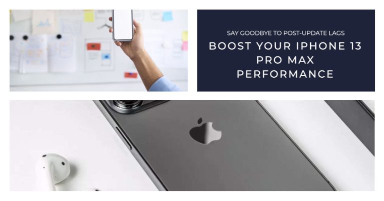 iphone 13 pro max lagging fix