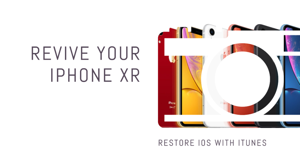 Put your iPhone XR in recovery mode then restore iOS through iTunes.