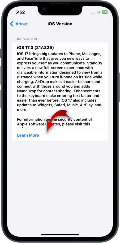 download and install iOS update on iphone
