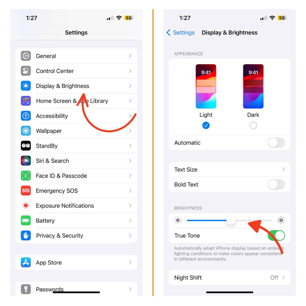 Why is my iPhone charging slow? Here's the fix 6 Lower screen brightness