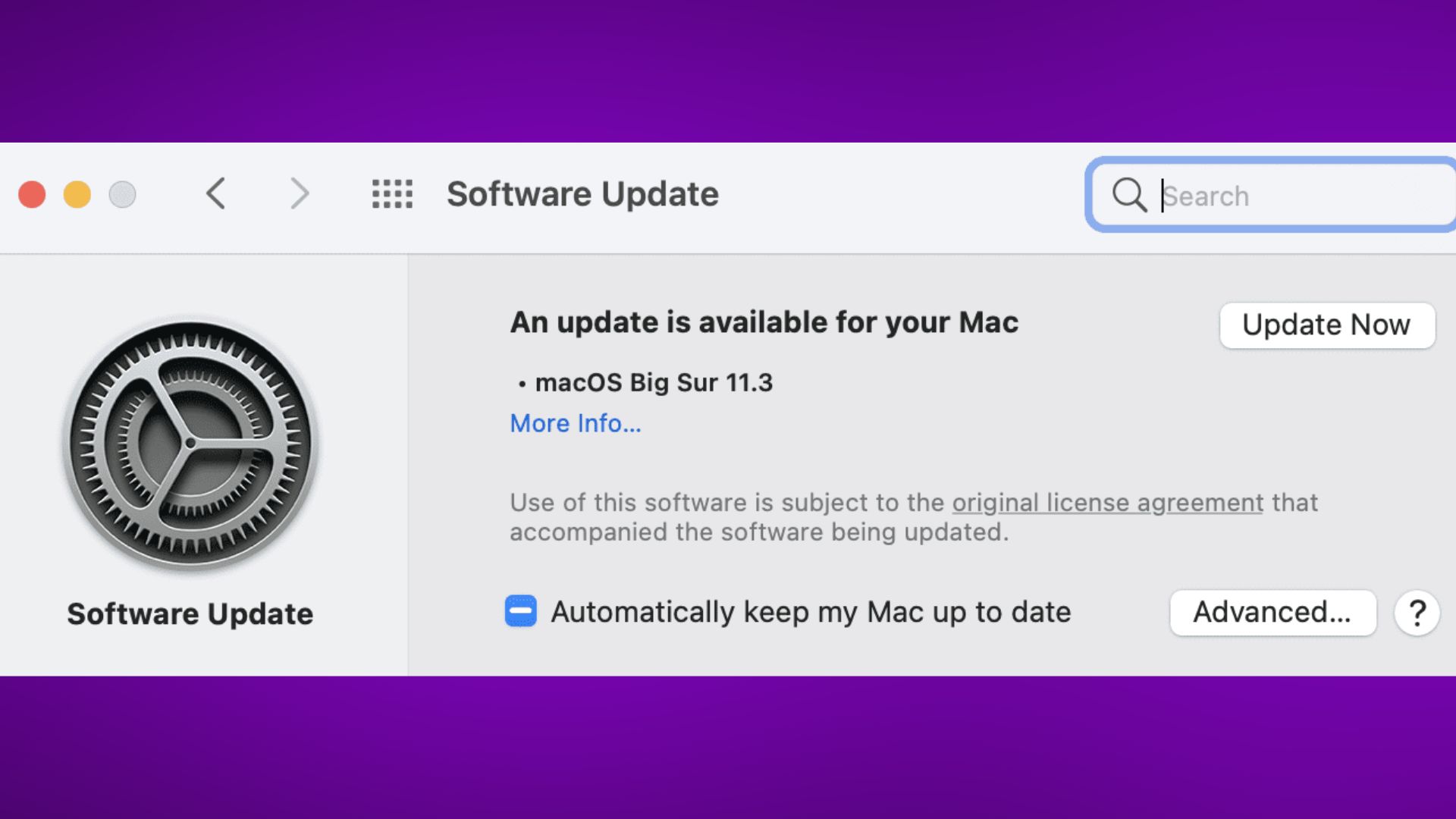 Update Your Operating System