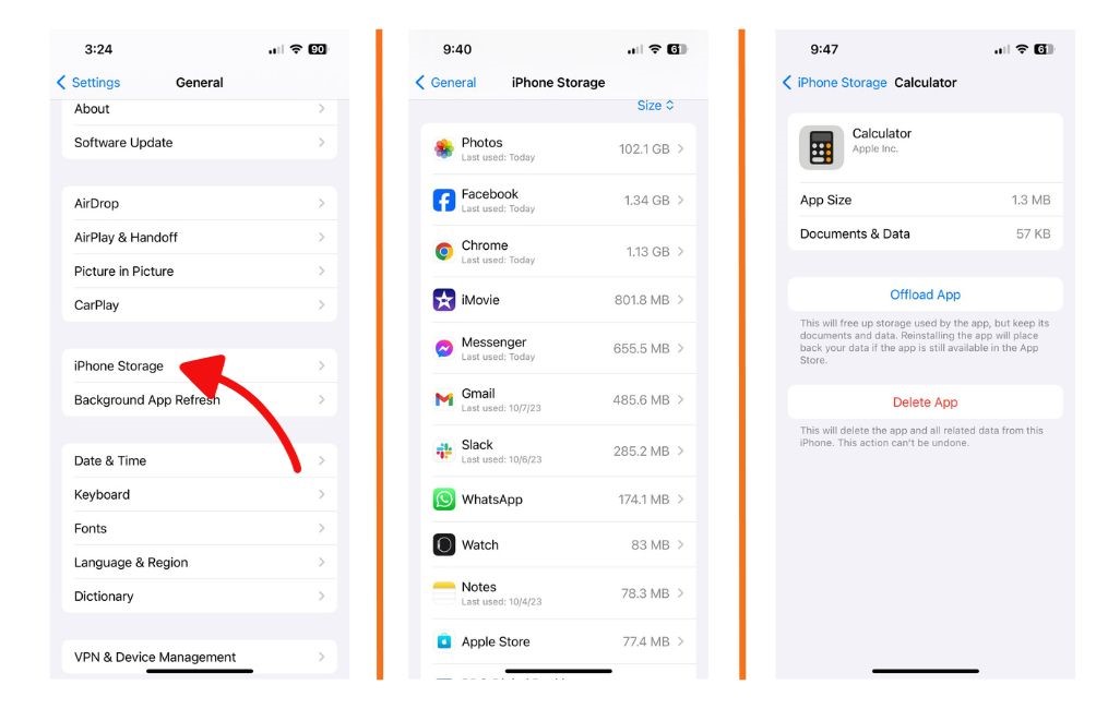 How to Fix iPhone 13 keeps disconnecting from WiFi Issue: Keep Your iPhone from Disconnecting 6 Offload apps