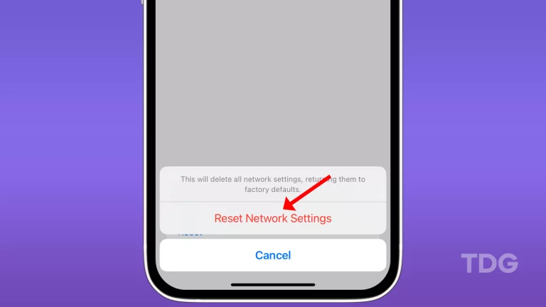 How to Reset Network Settings on iPhone 13 (iOS 17)